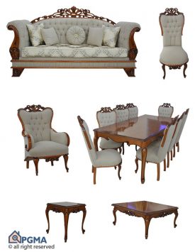 مبل کلاسیک آرمیتاژ 100200824301020204-شاخص-پی-جی-ما