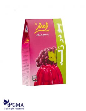 خرید پودر ژله انگور فرمند 100 گرمی