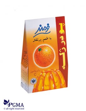خرید پودر ژله پرتقال فرمند 100 گرمی
