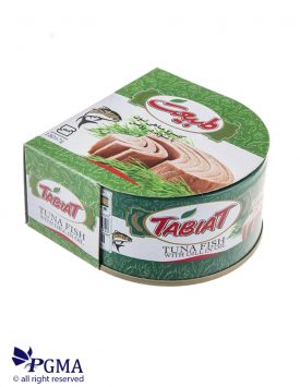 خرید کنسرو ماهی تن با شوید در روغن طبیعت