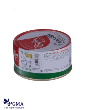 خرید کنسرو ماهی تون در روغن بیژن 180 گرمی