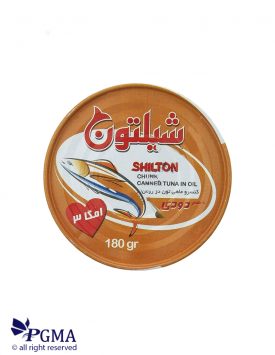 خرید کنسرو ماهی تون با طعم دودی شیلتون 180 گرمی