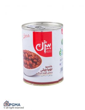 خرید کنسرو لوبیا چیتی بیژن 380 گرمی