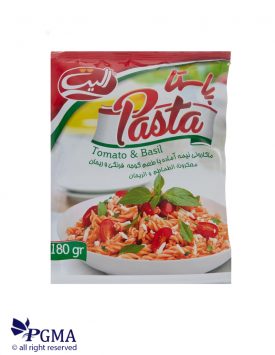 خرید پاستا نیمه آماده با طعم گوجه فرنگی و ریحان الیت