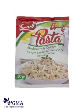 خرید پاستا نیمه آماده با طعم قارچ و پنیر الیت