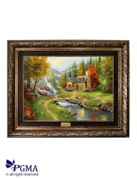خرید تابلو فرش ماشینی منظره کد PHP 010