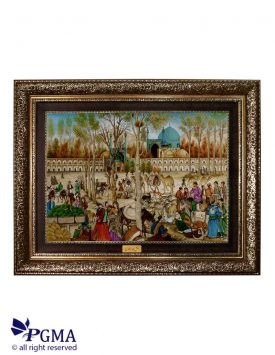 خرید تابلو فرش ماشینی منظره کد PHP 02