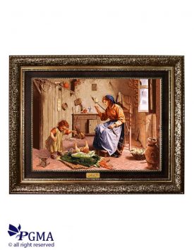 خرید تابلو فرش ماشینی منظره کد PHP 029