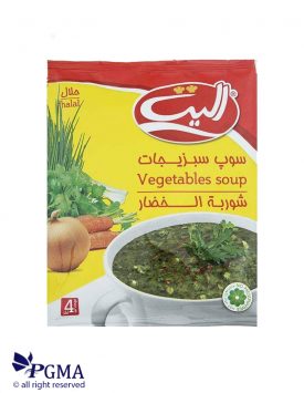 خرید سوپ نیمه آماده سبزیجات الیت 65 گرمی