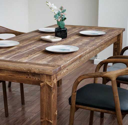 میز ناهار خوری روستیک (2) میز ناهار خوری روستیک