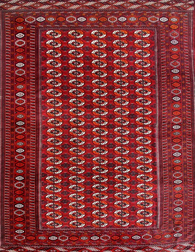 irainian_carpet (16) طرح ترکم فرش قرمز