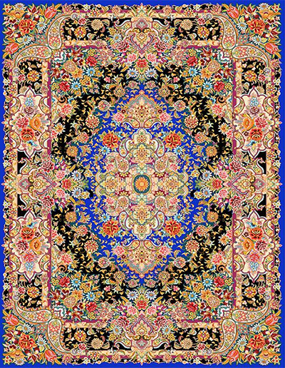 irainian_carpet (20) فرش بافت نخ رنگی