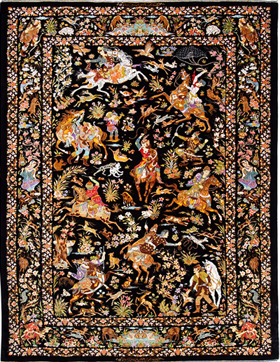 irainian_carpet (25) طرح کشتارگاه فرش رنگی