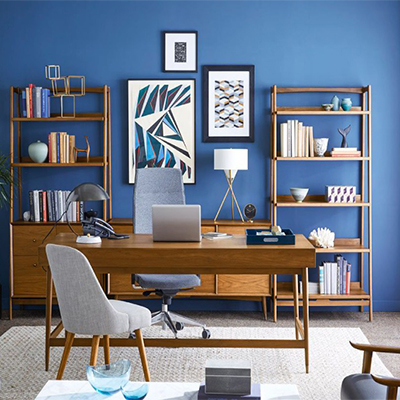 Color_Psychology (10) اتاق کار آبی