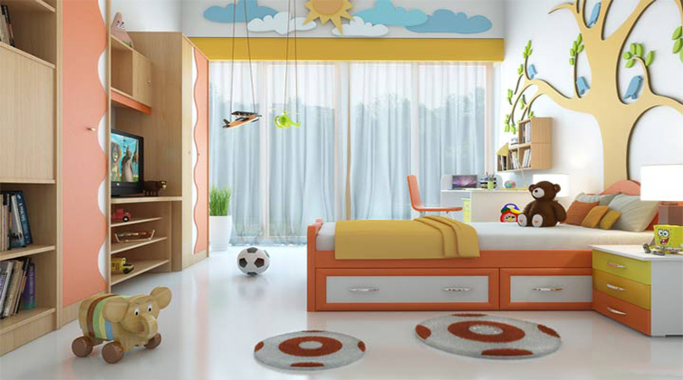 Color_Psychology (13) روانشناسی رنگ اتاق کودک
