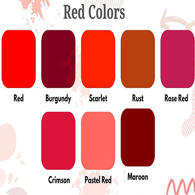 Color_Psychology (19) پالت رنگ های قرمز