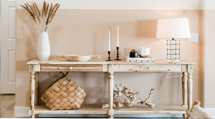 Mirror_and_console_decoration (8) تزئینات چوبی آینه کنسول