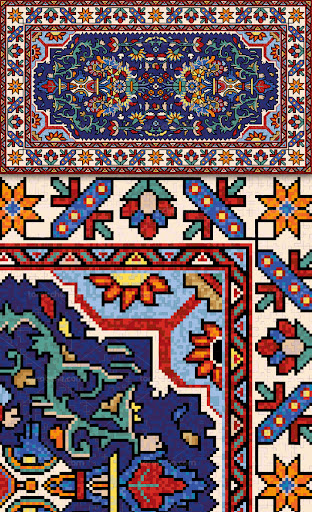 Suitable_carpet (10) فرش با طراحی هندسی