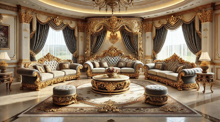 Suitable_carpet (18) مبلمان استیل و اتاق سلطنتی