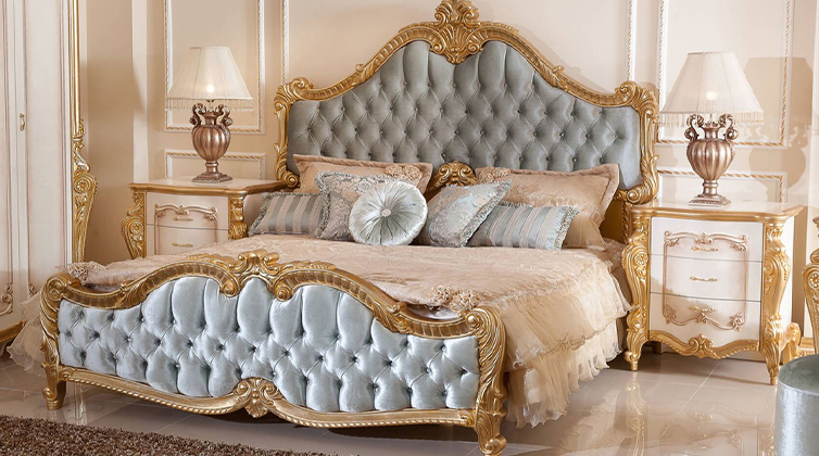 bridal_bedroom_set (10) سرویس خواب جهیزیه سلطنتی طلایی