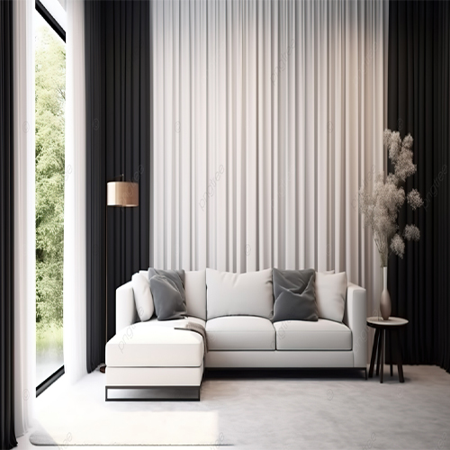 curtains (21) ترکیب رنگ تیره و روشن