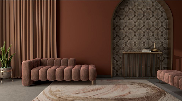 mocha_mousse (7) مبل و پرده ست با رنگ موکا موس