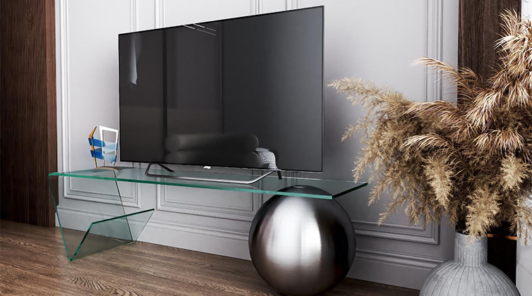 TV_table (14) میز تلویزیون شیشه ای