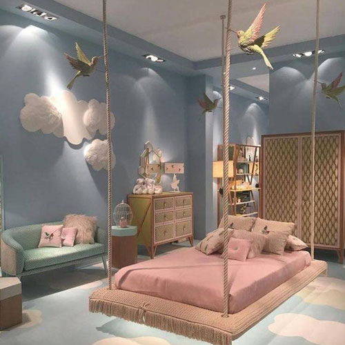 bed (15) سرویس خواب آویزان از سقف
