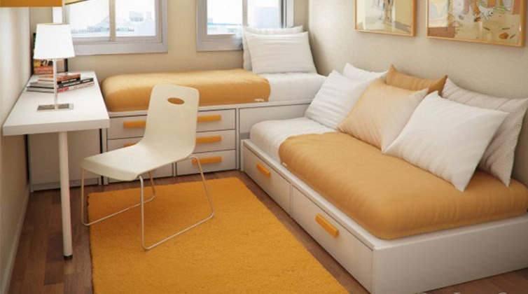 bed (8) چیدمان منازل کوچک