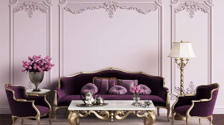purple_decoration (16) مبل کلاسیک بنفش