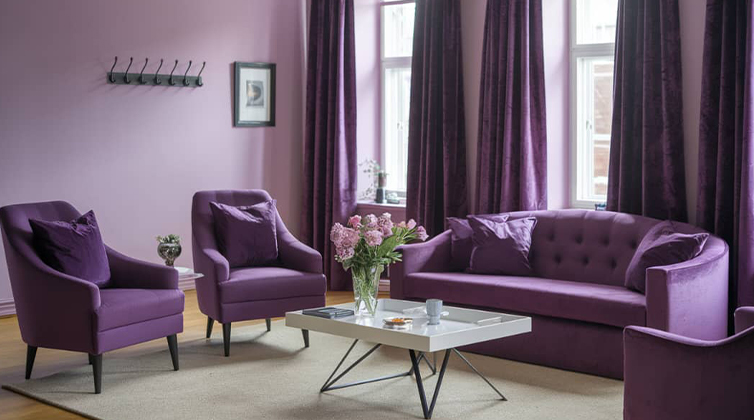 purple_decoration (26) پرده و مبل بنفش