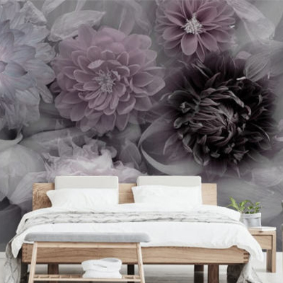 purple_decoration (39) کاغذ دیواری گلدار