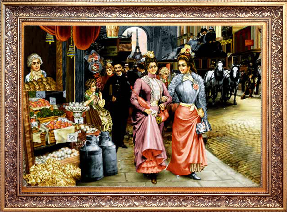 rococo (10) تابلو فرش فرانسوی