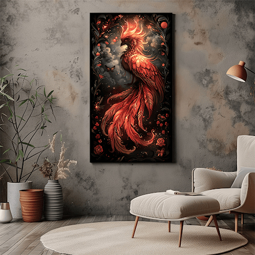 wall_panel (19) نماد ققنوس