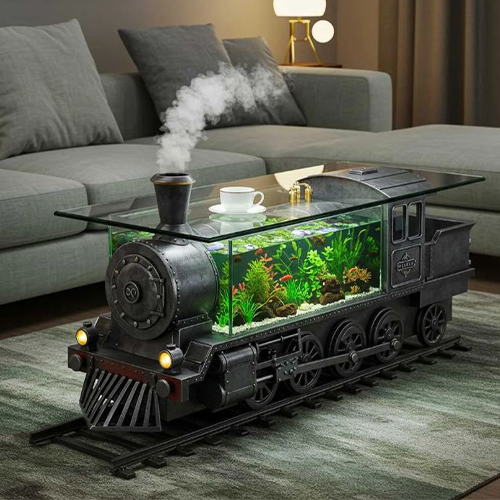 Aquarium _ table (12) میز مدل قطار