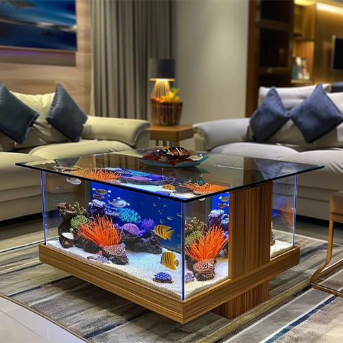 Aquarium _ table (2) میز شیشه ای