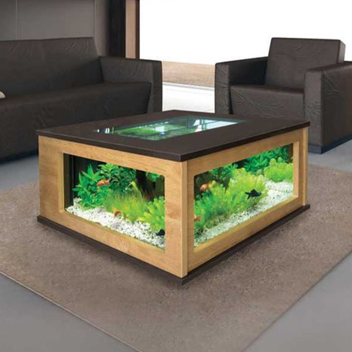 Aquarium _ table (7) مبلمان قهوه ای