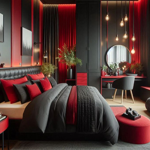 Bed_room (11) اتاق قرمز