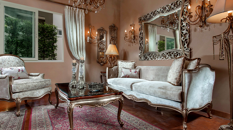 Classic_furniture (11) مبل استیل بژ