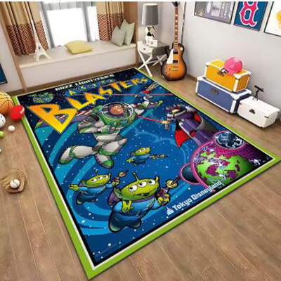 kids_room_rug (8) فرش اتاق کودک کارتونی