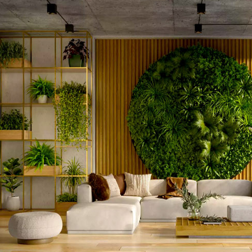 biophilic (9) دیوار چوبی