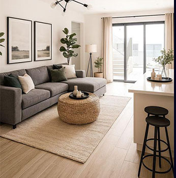 choosing furinture based on home size (40) مبلمان ال طوسی در دکور خانه