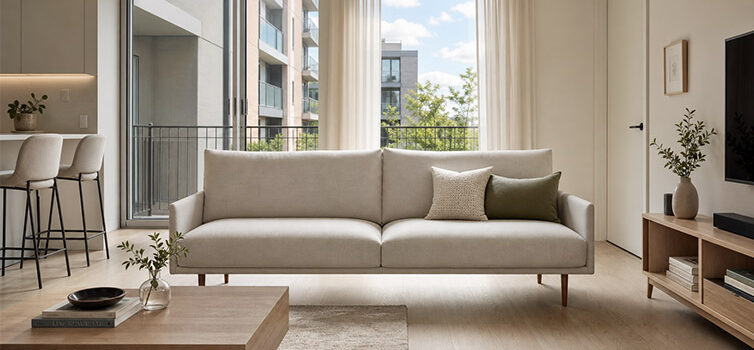 Buying-a-sofa-for-a-small-home3 انتخاب مناسب یک مبل با دسته هایه کوچک