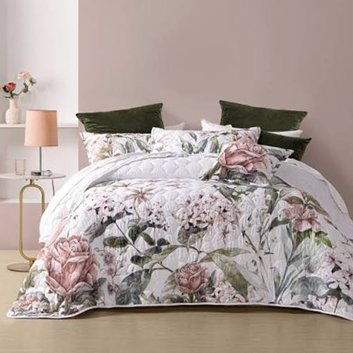 Bedroom decoration (1) روتختی سفید طرحدار