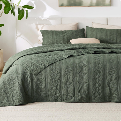 Bedroom decoration (2) روتختی سبز