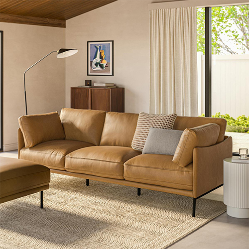 Buying a leather sofa (8) دکوراسیون با چرم