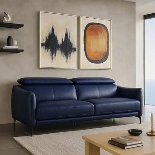 Buying a leather sofa (9) مبل چرم آبی